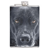 Black German Shepherd Heupfles (Voorkant)