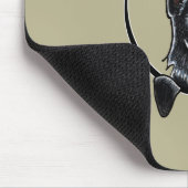 Black German Shepherd IAAM Muismat (Hoek)