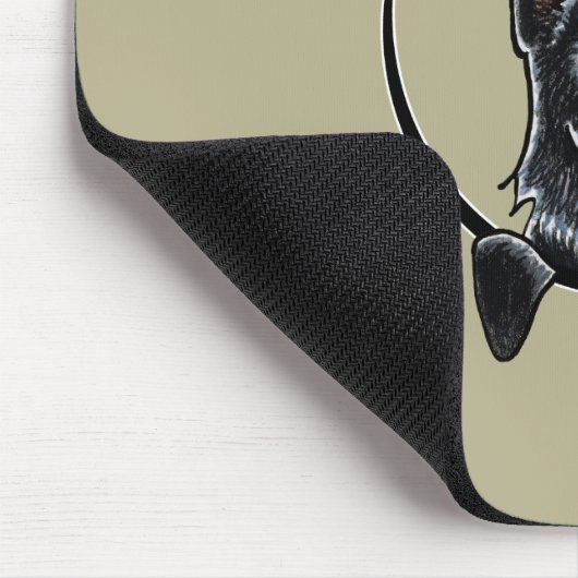 Black German Shepherd IAAM Muismat (Hoek)