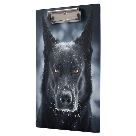 Black German Shepherd Klembord (Links)