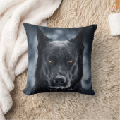 Black German Shepherd Kussen (Deken)