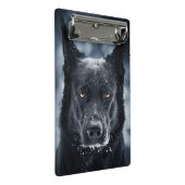 Black German Shepherd Mini Klembord (Schuin)