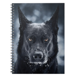 Black German Shepherd Notitieboek