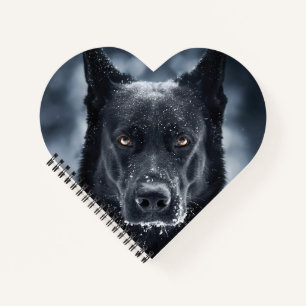 Black German Shepherd Notitieboek