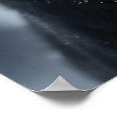 Black German Shepherd Poster (Hoek)