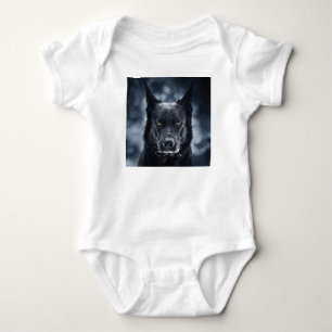 Black German Shepherd Romper
