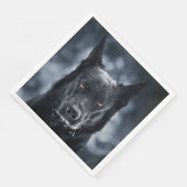 Black German Shepherd Servet (Hoek)