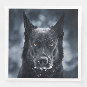 Black German Shepherd Servet