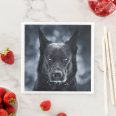Black German Shepherd Servet (Insitu)