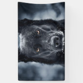 Black German Shepherd Spandoek (Verticaal)