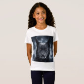 Black German Shepherd T-shirt (Voorkant volledig)