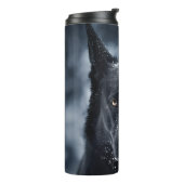 Black German Shepherd Thermosbeker (Gedraaid links)