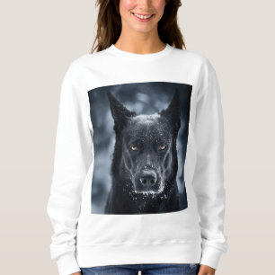 Black German Shepherd Trui