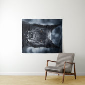 Black German Shepherd Wandkleed (In Situ (horizontaal))
