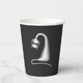Black ghost cat papieren bekers (Achterkant)