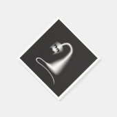 Black ghost cat servet (Hoek)