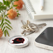 Black Ghost Sleutelhanger (Zijkant)