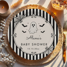 Black Gingham Ghost Halloween