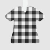 Black Gingham Ornament (voorkant)