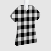 Black Gingham Ornament (voorkant)