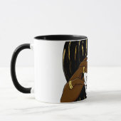 Black Girl Afro American Woman Inspirational Quote Mok (Links)