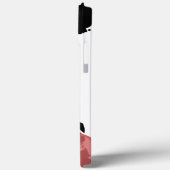 Black Girl Big Afro Roze zonnebril Case-Mate iPhone Case (Achterkant / Links)