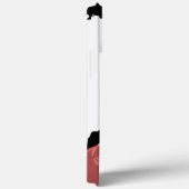 Black Girl Big Afro Roze zonnebril Case-Mate iPhone Case (Achterkant / Rechts)