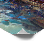 Black Girl Black Queen Fantasy Art Goddess Poster (Hoek)