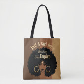 Black Girl Canvas tas (Voorkant)