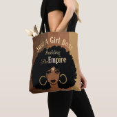 Black Girl Canvas tas (Dichtbij)