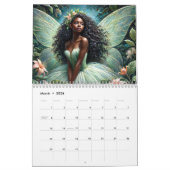 Black Girl Fairy Kunstwerk Kalender (Mar 2026)