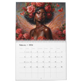 Black Girl Fairy Kunstwerk Kalender (Feb 2026)