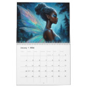 Black Girl Fairy Kunstwerk Kalender (Jan 2026)