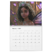 Black Girl Fairy Magic 2026 Agenda Kalender (Feb 2027)