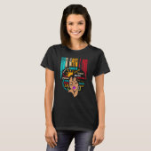 Black Girl God Says I Am Black Melanin History Mon T-shirt (Voorkant volledig)