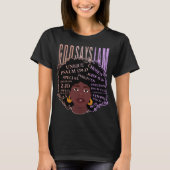 Black Girl God zegt dat ik zwarte Melanine Geschie T-shirt (Voorkant)