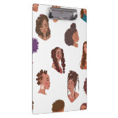 Black Girl Hairstyle Klembord (Rechts)