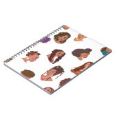 Black Girl Hairstyle Notitieboek (Linkerzijde)