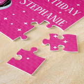 Black Girl Happy Birthday Legpuzzel (Zijkant)