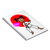 Black Girl Karate Master Journal Notitieboek (Rechterzijde)