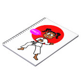 Black Girl Karate Master Journal Notitieboek (Linkerzijde)