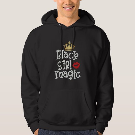 Black Girl Magic 1 Hoodie (Voorkant)
