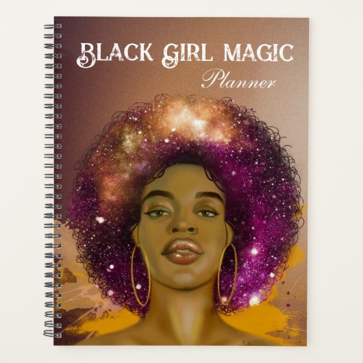 Black Girl Magic 2023 Planner (Voorkant)
