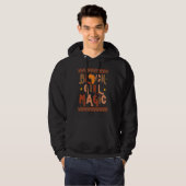 Black Girl Magic African American Black History Mo Hoodie (Voorkant volledig)
