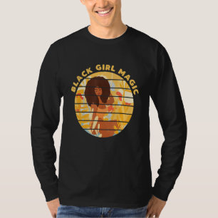 Black Girl Magic Afro Diva Melanin Queen T-shirt