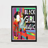 Black Girl Magic — Always a Queen Kaart (Voorkant)