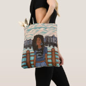 Black Girl Magic bag Tote Bag (Dichtbij)
