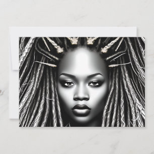 Black Girl Magic Birthday Sista Melanin Woman Kaart