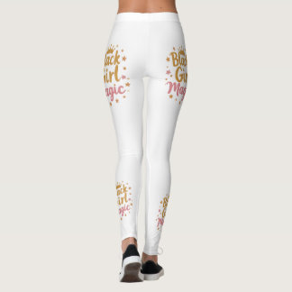 Black Girl Magic Black Geschiedenis maand Leggings