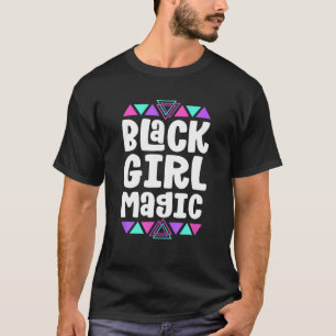 Black Girl Magic Black History maand S voor meisje T-shirt